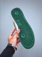 Nike Air Force 1’07 Low White Brown Green Air Force One Low-top Casual Sneakers - Image 8