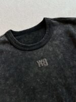 Alexander Wang Shiny crew neck T-shirt - Image 6