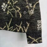 CHANEL Haute Couture Collection Gold Thread Bird and Flower Jacquard Pattern Premium Version - Image 8