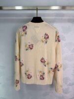 2025 Early Autumn Latest Series Round Neck Floral Knitted Cardigan High Quality Clothing - Image 7