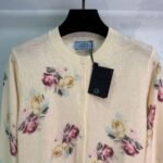 2025 Early Autumn Latest Series Round Neck Floral Knitted Cardigan High Quality Clothing - Image 6