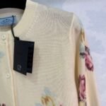 2025 Early Autumn Latest Series Round Neck Floral Knitted Cardigan High Quality Clothing - Image 5