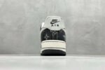 Nike & Louis Vuitton Joint Black Denim Air Force One Low-Top Casual Sneakers - Image 7