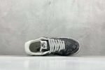 Nike & Louis Vuitton Joint Black Denim Air Force One Low-Top Casual Sneakers - Image 6