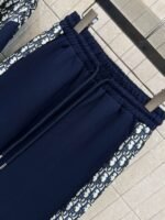 DIOR autumn new casual hooded sweatshirt + drawstring casual pants set high-quality clothing - Image 3