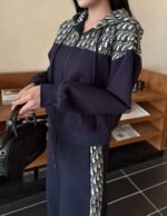 DIOR autumn new casual hooded sweatshirt + drawstring casual pants set high-quality clothing - Image 16