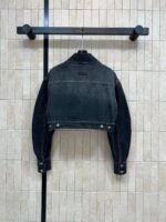 DIOR 25 early autumn new denim short jacket high quality jacket - Image 8