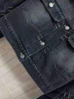 DIOR 25 early autumn new denim short jacket high quality jacket - Image 4