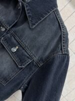 DIOR 25 early autumn new denim short jacket high quality jacket - Image 3