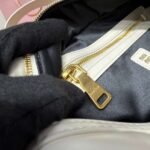 MIUMIU new underarm bowling bag made of soft calfskin material, high-end version, size: 28x15x13cm - Image 10