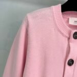 Ami autumn new style knitted cardigan high quality clothing 85% cotton 15% wool - Image 8