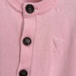 Ami autumn new style knitted cardigan high quality clothing 85% cotton 15% wool - Image 7