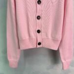 Ami autumn new style knitted cardigan high quality clothing 85% cotton 15% wool - Image 2