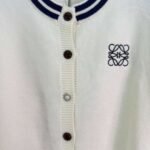 Loewe new autumn knitted cardigan classic logo embroidery soft and comfortable high-quality clothing - Image 6