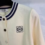 Loewe new autumn knitted cardigan classic logo embroidery soft and comfortable high-quality clothing - Image 4