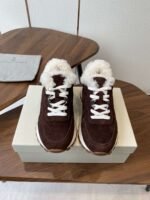 Brunello Cucinelli New wool casual shoes upper suede material lining wool material high-end version - Image 6