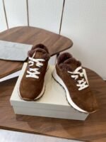 Brunello Cucinelli New wool casual shoes upper suede material lining wool material high-end version - Image 11