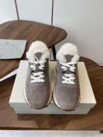 Brunello Cucinelli New wool casual shoes upper suede material lining wool material high-end version - Image 3