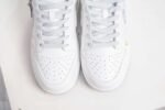 Nike & Louis Vuitton joint casual shoes white and gray stitching denim hook shoes Premium version - Image 3