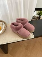 UGG winter new slip-on wool snow boots with increased height and thick sole 4.5cm - Image 13