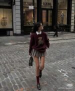 Ralph Lauren Bear Sweater Fashion casual knitted sweater wool cashmere material