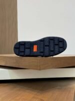 Hermès high-top casual sneakers made of calfskin leather - Image 11