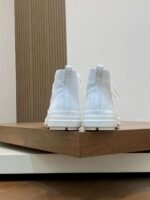 Hermès high-top casual sneakers made of calfskin leather - Image 2