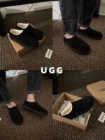 UGG winter new casual short boots snow boots unisex wool integrated shoes - Image 9
