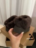 UGG winter new slip-on wool snow boots with increased height and thick sole 4.5cm - Image 5