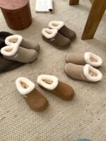 UGG winter new wool snow boots inner wool material - Image 2