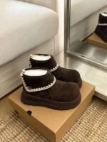 UGG autumn and winter new thick-soled Martin boots Bottom thickness: 5cm - Image 10