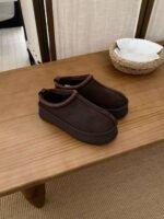 UGG autumn and winter new color matching snow boots lining wool material - Image 11