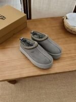 UGG autumn and winter new color matching snow boots lining wool material - Image 8
