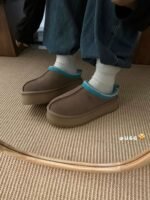 UGG autumn and winter new color matching snow boots lining wool material - Image 7