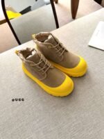 UGG New Winter Thick-Soled Lace-Up Boots with Colorful Shell Upper and Wool Lining - Image 13