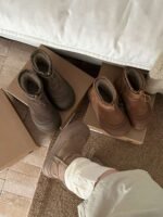 UGG Fall/Winter New Arrival Platform Drawstring Bread Boots - Image 7