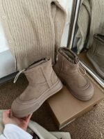 UGG Fall/Winter New Arrival Platform Drawstring Bread Boots - Image 5