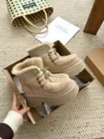 UGG winter new snow boots with wool inner lining and a 6.5cm thick sole. - Image 8