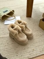 UGG winter new snow boots with wool inner lining and a 6.5cm thick sole. - Image 5