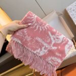 DIOR new sunflower cashmere scarf, premium version, size: 30x180cm - Image 11