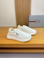 PRADA Casual Sneakers, Premium Edition, Made of Calfskin