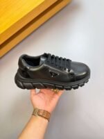 PRADA Casual Sneakers, Premium Edition, Made of Calfskin - Image 8