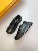 PRADA Casual Sneakers, Premium Edition, Made of Calfskin - Image 6