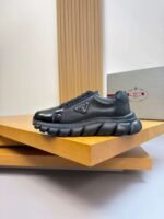 PRADA Casual Sneakers, Premium Edition, Made of Calfskin - Image 4