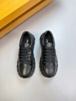 PRADA Casual Sneakers, Premium Edition, Made of Calfskin - Image 3