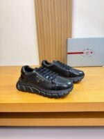 PRADA Casual Sneakers, Premium Edition, Made of Calfskin - Image 2