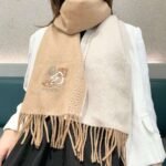 Hermès double-sided cashmere scarf, premium version, made of cashmere material, size: 32 x 180cm - Image 3