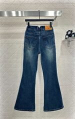 Valentino new distressed velvet flared jeans are of high quality. - Image 10