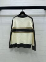 Loewe 2026 Spring Collection Half-Open Zipper Pullover Knit Sweater – Premium Apparel - Image 6