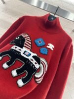 Chanel 2026 New Year’s Collection Plush Pony Pullover Sweater – High-Quality Apparel - Image 5